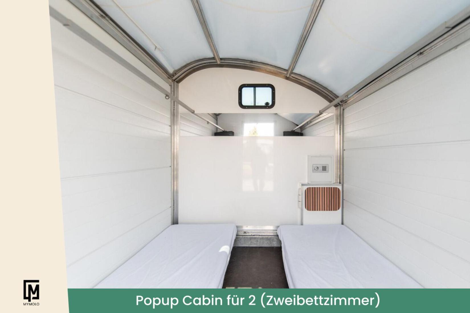 Glamping In Der Zeche Ewald Herten Herten  Dış mekan fotoğraf