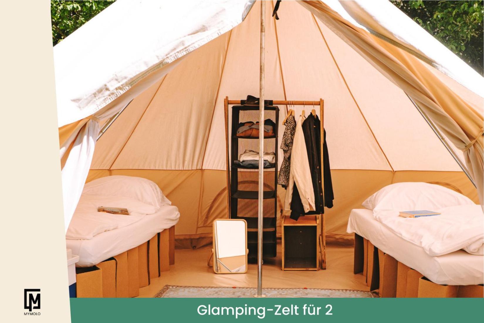 Glamping In Der Zeche Ewald Herten Herten  Dış mekan fotoğraf