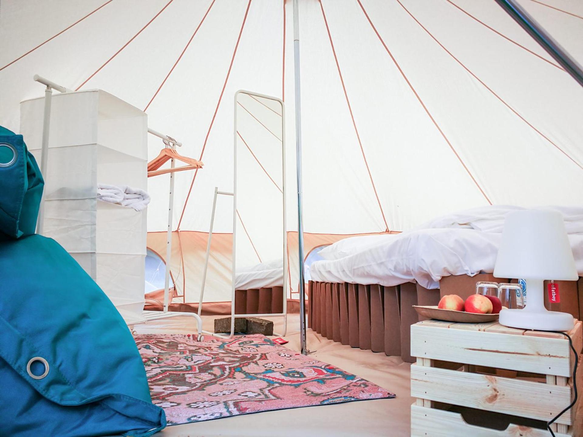 Glamping In Der Zeche Ewald Herten Herten  Dış mekan fotoğraf